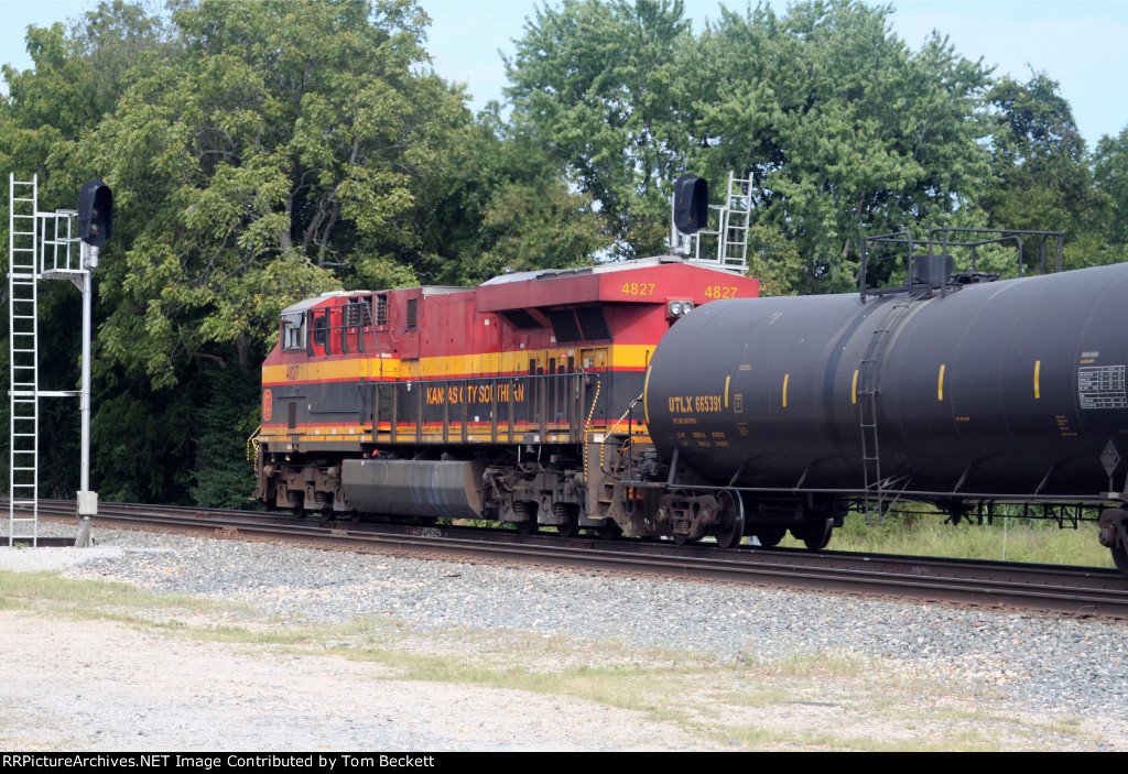 Pushing onto the siding